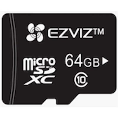 Carte Micro SD 64GB EZVIZ - Stockage pour caméras IP Carte Micro SD 64GB EZVIZ - Stockage pour caméras IP