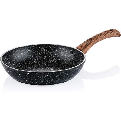 Poêle à frire Westinghouse Marbre Noir - 24cm - Compatible induction - Publicité Poêle à frire Westinghouse Marbre Noir - 24cm - Compatible induction - Publicité