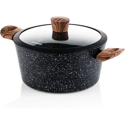 Casserole Westinghouse 24cm - Compatible induction avec couvercle en verre - Publicité Casserole Westinghouse 24cm - Compatible induction avec couvercle en verre - Publicité