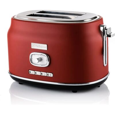 Westinghouse Grille-pain Retro 2 Tranches - ROUGE - Publicité Westinghouse Grille-pain Retro 2 Tranches - ROUGE - Publicité