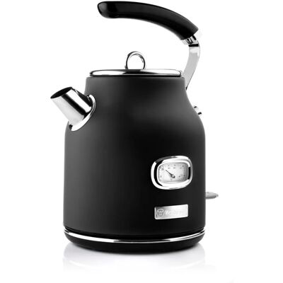 Bouilloire Westinghouse Retro - 1.7L, Noir, 2200W - Publicité Bouilloire Westinghouse Retro - 1.7L, Noir, 2200W - Publicité