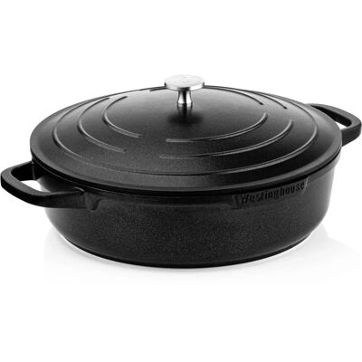 Poêle en aluminium noir Westinghouse - 28cm - 4L Ustensiles de cuisine - Publicité Poêle en aluminium noir Westinghouse - 28cm - 4L Ustensiles de cuisine - Publicité