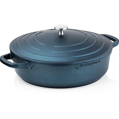 Westinghouse Cocotte Bleue - Ø 28 cm, 4,1L - Ustensiles de cuisine - Publicité Westinghouse Cocotte Bleue - Ø 28 cm, 4,1L - Ustensiles de cuisine - Publicité