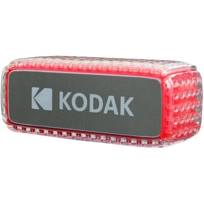 Haut-parleur Bluetooth Kodak - Étanche IPX6, 8W, RGB, 5h - Publicité Haut-parleur Bluetooth Kodak - Étanche IPX6, 8W, RGB, 5h - Publicité