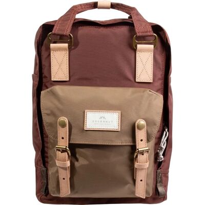 Doughnut Macaroon Jungle - Rugzak 14" bordeaux / kaki Doughnut Macaroon Jungle - Rugzak 14" bordeaux / kaki