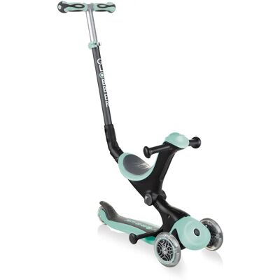 Globber Go-Up Deluxe Scooter - Mint - Adjustable Handlebar - All-in-1 3-Wheel Globber Go-Up Deluxe Scooter - Mint - Adjustable Handlebar - All-in-1 3-Wheel