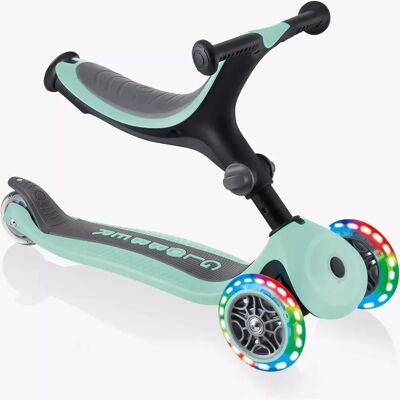 Globber Go Up Klappbarer Kinderscooter - Mint - Verstellbar, Lichter Globber Go Up Klappbarer Kinderscooter - Mint - Verstellbar, Lichter