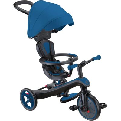 Globber Explorer 4-in-1 Tricycle - Royal Blue Globber Explorer 4-in-1 Tricycle - Royal Blue