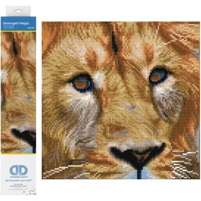 Diamond Dotz Serengeti Magic 30x30 cm - Diamond Painting Set für Kinder Diamond Dotz Serengeti Magic 30x30 cm - Diamond Painting Set für Kinder