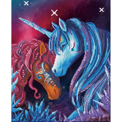 No Name Diamond Dotz Diamond Embroidery Unicorns - Diamant Stickerei No Name Diamond Dotz Diamond Embroidery Unicorns - Diamant Stickerei