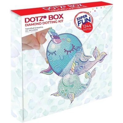 Diamond Dotz Narvales - Kit con Diamanti Diamond Dotz Narvales - Kit con Diamanti
