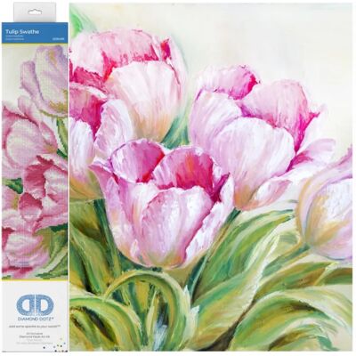 No Name Diamantová výšivka Tulipány - Diamond Dotz 58,8x48,6cm No Name Diamantová výšivka Tulipány - Diamond Dotz 58,8x48,6cm