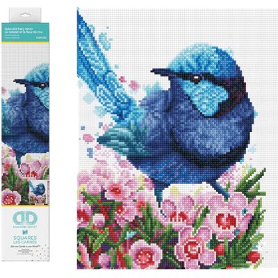 Diamond Dotz Blaue Vogel-Mosaik - Diamantstickerei Diamond Dotz Blaue Vogel-Mosaik - Diamantstickerei