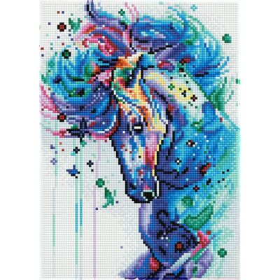 Diamond Dotz Cheval Mystique - Kit d'Art Diamanté - Publicité Diamond Dotz Cheval Mystique - Kit d'Art Diamanté - Publicité