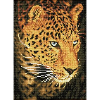 Dante Diamond Dotz Léopard - 30x40cm Kit - Publicité Dante Diamond Dotz Léopard - 30x40cm Kit - Publicité