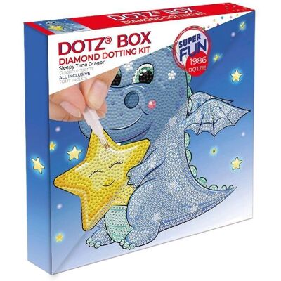 Diamond Dotz Sleepy Time Drache - Diamant-Malset Diamond Dotz Sleepy Time Drache - Diamant-Malset