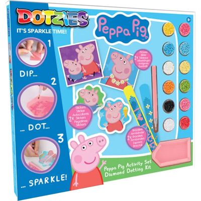 Diamond Dotz Diamanten Schilderset - Peppa Pig Collectie Diamond Dotz Diamanten Schilderset - Peppa Pig Collectie