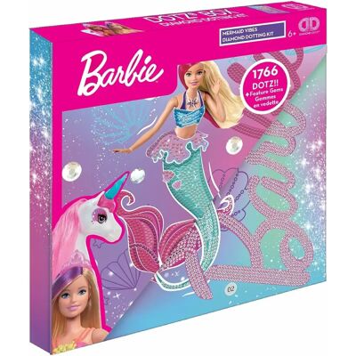 Set de Peinture Diamants Diamond Dotz Barbie - Kit Créatif Étincelant Set de Peinture Diamants Diamond Dotz Barbie - Kit Créatif Étincelant