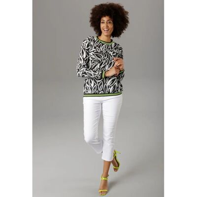 ANISTON SELECTED Weiße Straight-Jeans - Jeans ANISTON SELECTED Weiße Straight-Jeans - Jeans