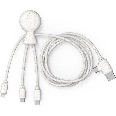 Câble USB multi-connecteur Xoopar XP71024.38LR - 1m - Publicité Câble USB multi-connecteur Xoopar XP71024.38LR - 1m - Publicité