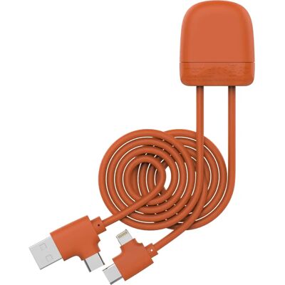 Cable de carga y datos XOOPAR Ice-C USB-C USB Lightning 1m Cable de carga y datos XOOPAR Ice-C USB-C USB Lightning 1m