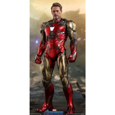 Figurine Iron Man Mark LXXXV Endommagée - Échelle 1/6 - Publicité Figurine Iron Man Mark LXXXV Endommagée - Échelle 1/6 - Publicité