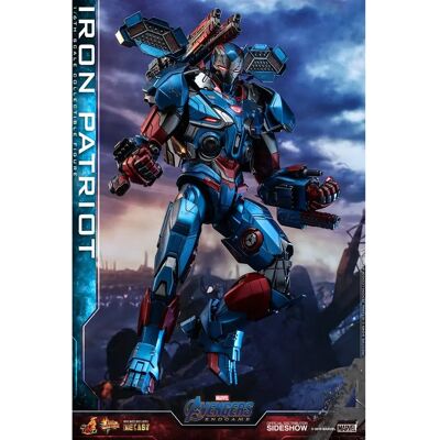 Hot Toys Avengers Endgame Iron Patriot Action Figure 1/6 Scale Hot Toys Avengers Endgame Iron Patriot Action Figure 1/6 Scale