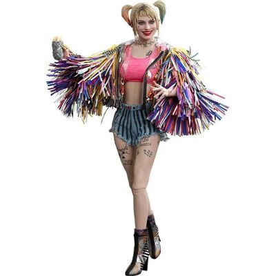 Hot Toys Harley Quinn Caution Tape Jacket Action Figure - 29cm Hot Toys Harley Quinn Caution Tape Jacket Action Figure - 29cm