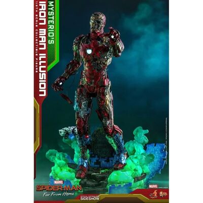 Hot Toys MMS580 - Marvel Spider-Man FFH Mysterio Iron Man Illusion Action Figure Hot Toys MMS580 - Marvel Spider-Man FFH Mysterio Iron Man Illusion Action Figure