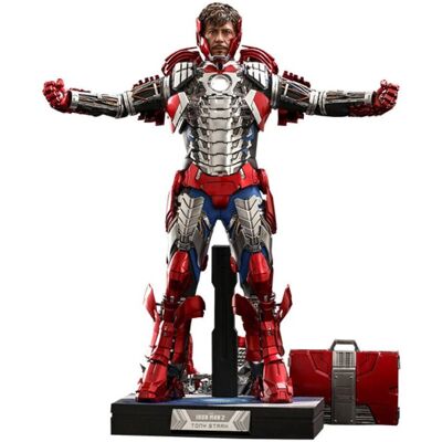 Hot Toys Tony Stark Mark V Suit Up 1/6 Action Figure - Deluxe 31cm Hot Toys Tony Stark Mark V Suit Up 1/6 Action Figure - Deluxe 31cm