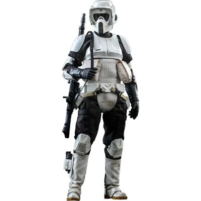 Hot Toys Scout Trooper - 1/6 Scale Action Figure - Return of The Jedi Hot Toys Scout Trooper - 1/6 Scale Action Figure - Return of The Jedi