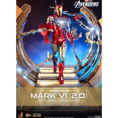 Hot Toys Iron Man Mark VI (2.0) - Figurine Marvel - Publicité Hot Toys Iron Man Mark VI (2.0) - Figurine Marvel - Publicité
