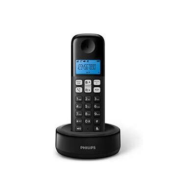 Ασύρματο τηλέφωνο Philips D1611B/34 - DECT 50 Επαφές Μαύρο Ασύρματο τηλέφωνο Philips D1611B/34 - DECT 50 Επαφές Μαύρο