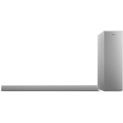 Barre de son Philips TAB6405/10 2.1 canaux - Bluetooth - Argent - Publicité Barre de son Philips TAB6405/10 2.1 canaux - Bluetooth - Argent - Publicité