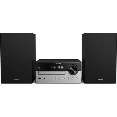 Philips TAM4205 Domowy system audio - Bluetooth - CD/MP3/USB/FM - 60 W - Czarny, Srebrny Philips TAM4205 Domowy system audio - Bluetooth - CD/MP3/USB/FM - 60 W - Czarny, Srebrny