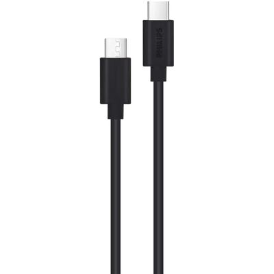 Cabo USB-C Philips DLC3104C - 1,2 m - USB-C para USB-C Cabo USB-C Philips DLC3104C - 1,2 m - USB-C para USB-C