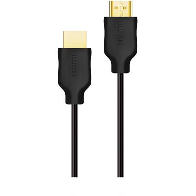 Câble HDMI Philips SWV5510/00 1,5 m - HDMI Type A (Standard) - Noir - Publicité Câble HDMI Philips SWV5510/00 1,5 m - HDMI Type A (Standard) - Noir - Publicité