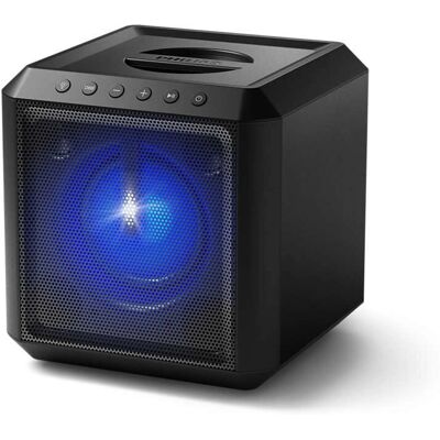 Altavoz portátil para fiestas Philips - 50W - Bluetooth - Luces - Micrófono Altavoz portátil para fiestas Philips - 50W - Bluetooth - Luces - Micrófono