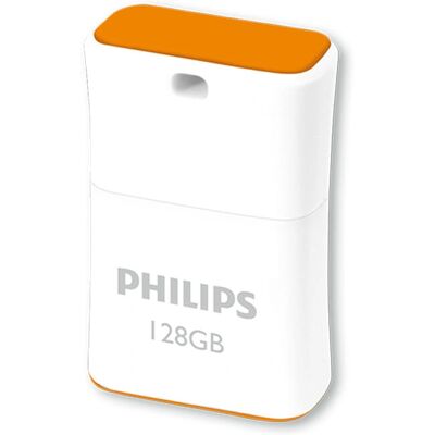 Philips Pico USB-Stick 128GB - USB 2.0, Sunrise Orange Philips Pico USB-Stick 128GB - USB 2.0, Sunrise Orange