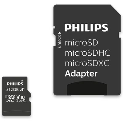Philips Ultra Speed microSDXC - 512GB Philips Ultra Speed microSDXC - 512GB