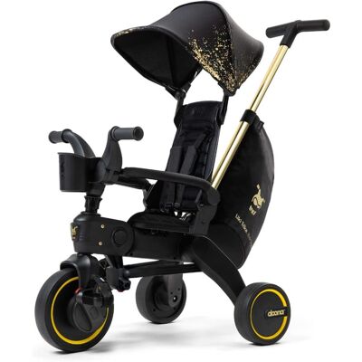 Doona Liki Trike S5 Limited Edition Bike - Black/Gold Doona Liki Trike S5 Limited Edition Bike - Black/Gold