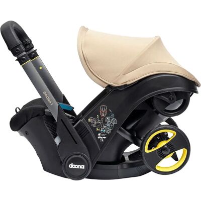 Doona i Babyschale - Sahara Sand - Mit ISOFIX, i-Size, Reversible - Babysitz Doona i Babyschale - Sahara Sand - Mit ISOFIX, i-Size, Reversible - Babysitz
