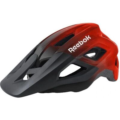 Capacete de bicicleta para adultos Reebok RK-HMTBKS33L-KR - Preto/Vermelho - Visière Capacete de bicicleta para adultos Reebok RK-HMTBKS33L-KR - Preto/Vermelho - Visière