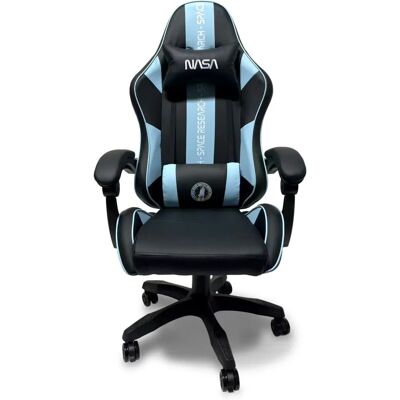Cadeira de Gaming Atlantis Preto Azul - Cadeira de Gaming Cadeira de Gaming Atlantis Preto Azul - Cadeira de Gaming