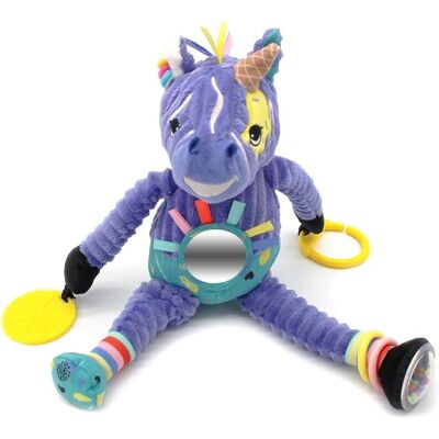 Les Déglingos Kiprokos Le Zèbre d'activités - Peluche d'activités - Publicité Les Déglingos Kiprokos Le Zèbre d'activités - Peluche d'activités - Publicité