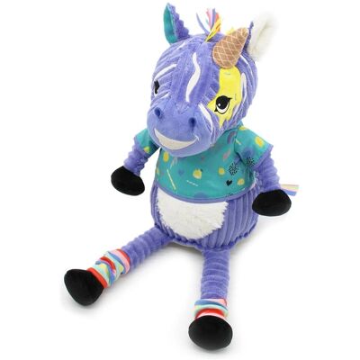 Les Déglingos Kiprokos le zèbre - Peluche originale - Publicité Les Déglingos Kiprokos le zèbre - Peluche originale - Publicité
