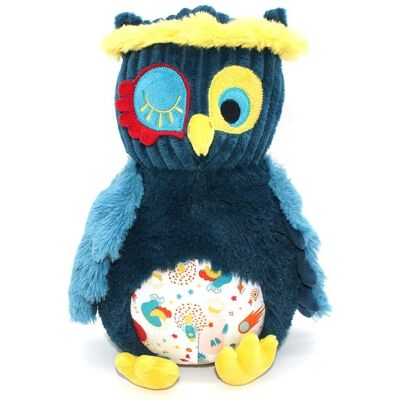 Les Déglingos Astros Uil Knuffel - 23cm Les Déglingos Astros Uil Knuffel - 23cm