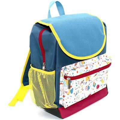 Les Déglingos Astros de Uil School Rugzak Blauw Les Déglingos Astros de Uil School Rugzak Blauw