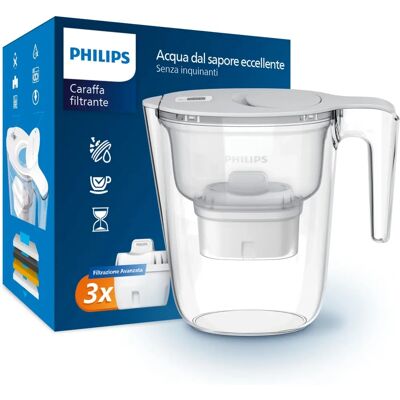 Philips Vízszűrő kanna - Micro X-Clean, Gyors áramlás, 2,6L Philips Vízszűrő kanna - Micro X-Clean, Gyors áramlás, 2,6L