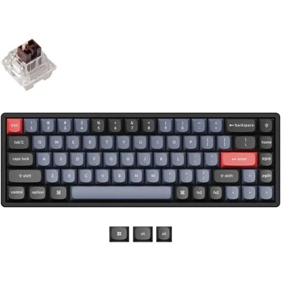 Keychron K6 Pro Langaton Mekaaninen Näppäimistö - RGB, Hot-Swap, Bluetooth 5.1 Keychron K6 Pro Langaton Mekaaninen Näppäimistö - RGB, Hot-Swap, Bluetooth 5.1